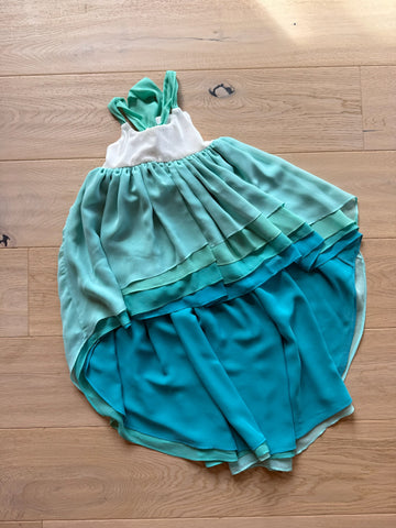 Pleiades Green/Blue Dress - NEW