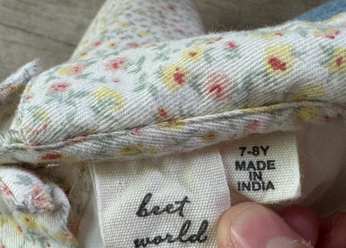 Beet World Floral Dress