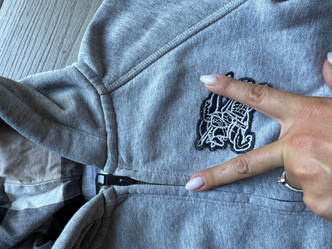 Burberry Grey Jacket - AS IS