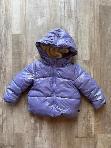 Gap Purple Puffer Coat