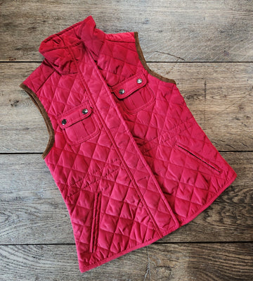 Zara Red Vest
