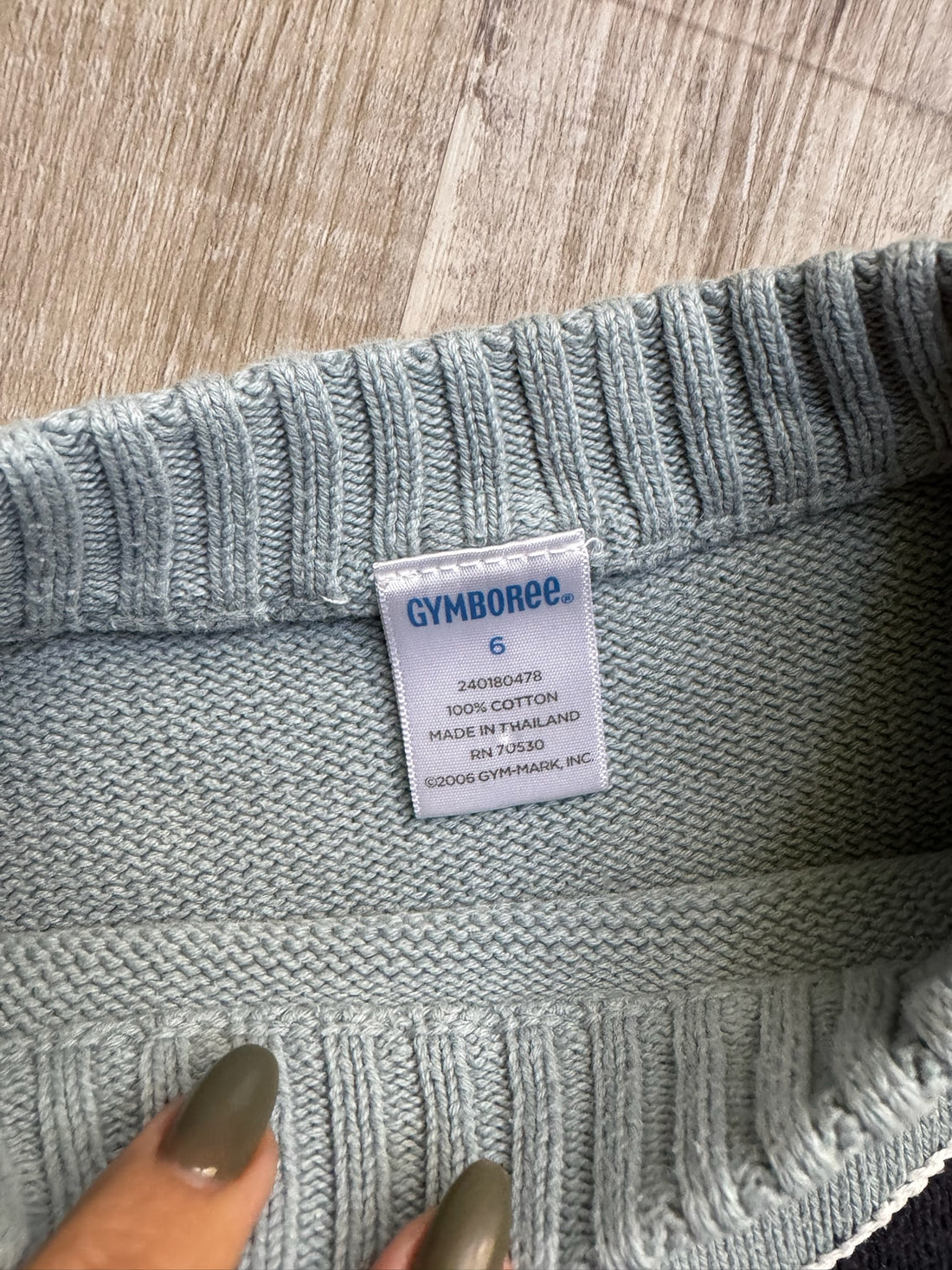 Vintage Gymboree Plane Sweater