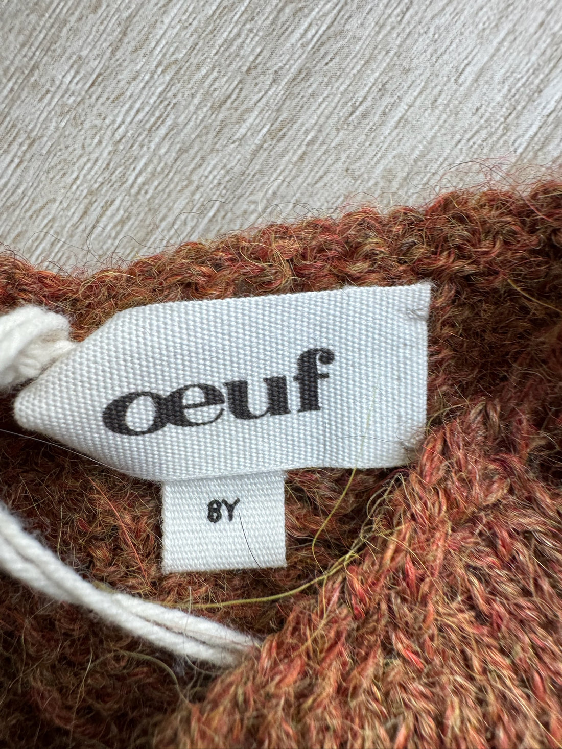 Oeuf Brown Alpaca Sweater