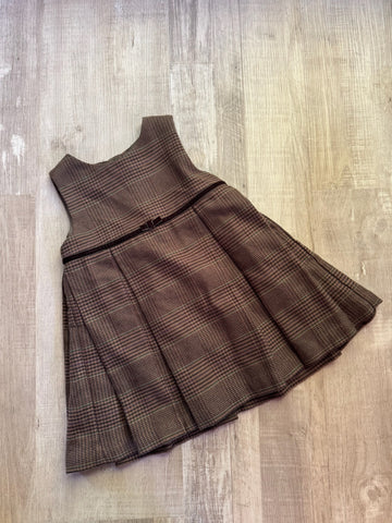 Ralph Lauren Wool Brown Dress