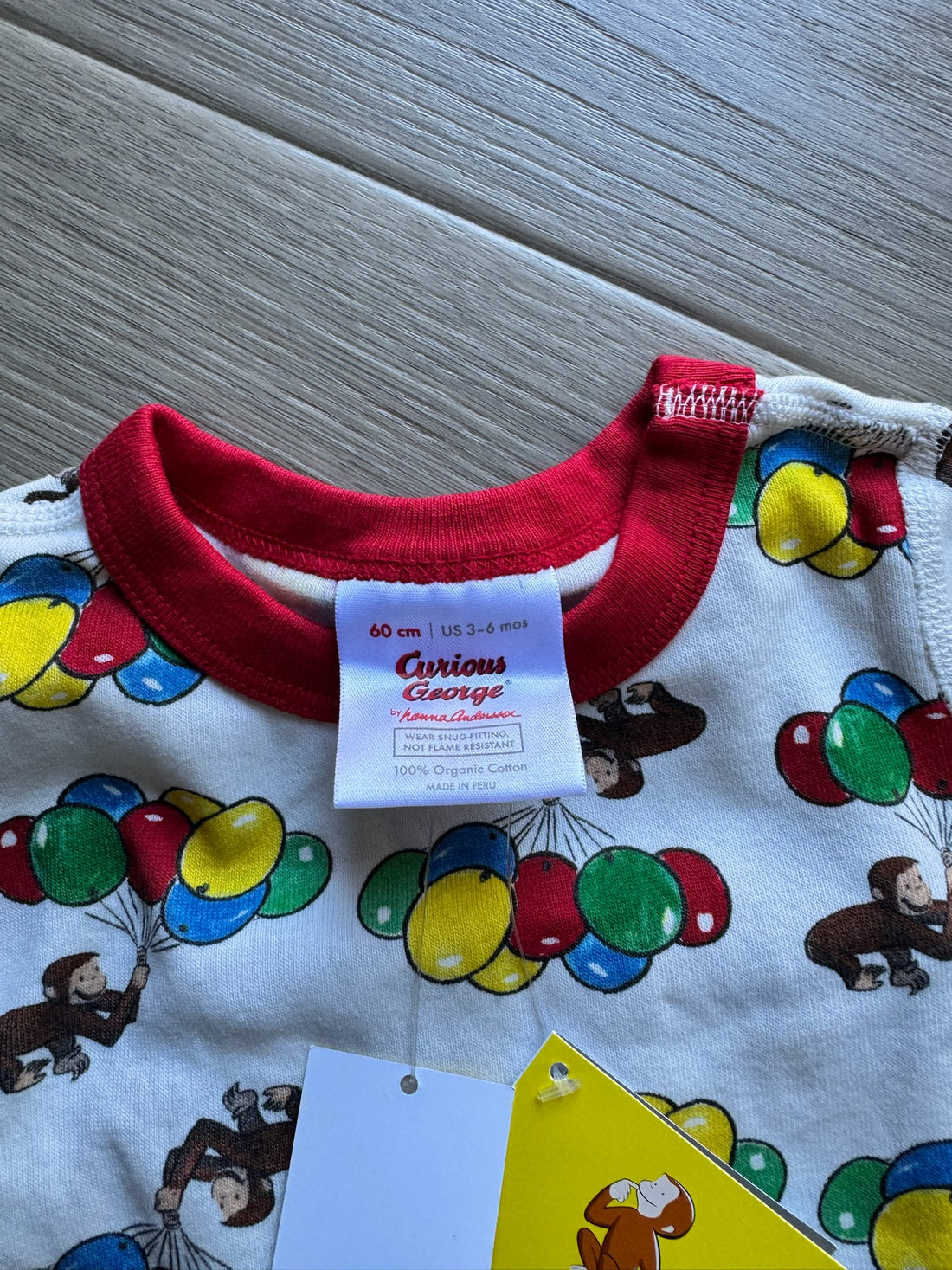 Hanna Andersson Curious George Pajamas - NEW