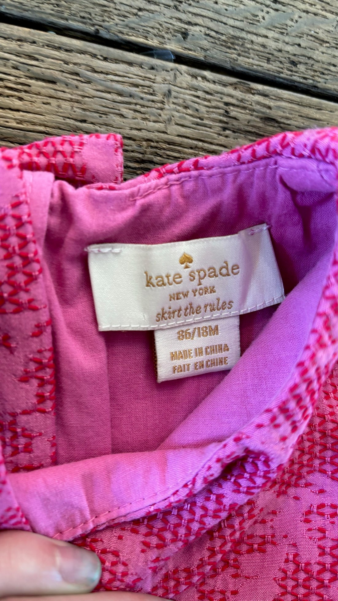 Kate Spade Pink Dress
