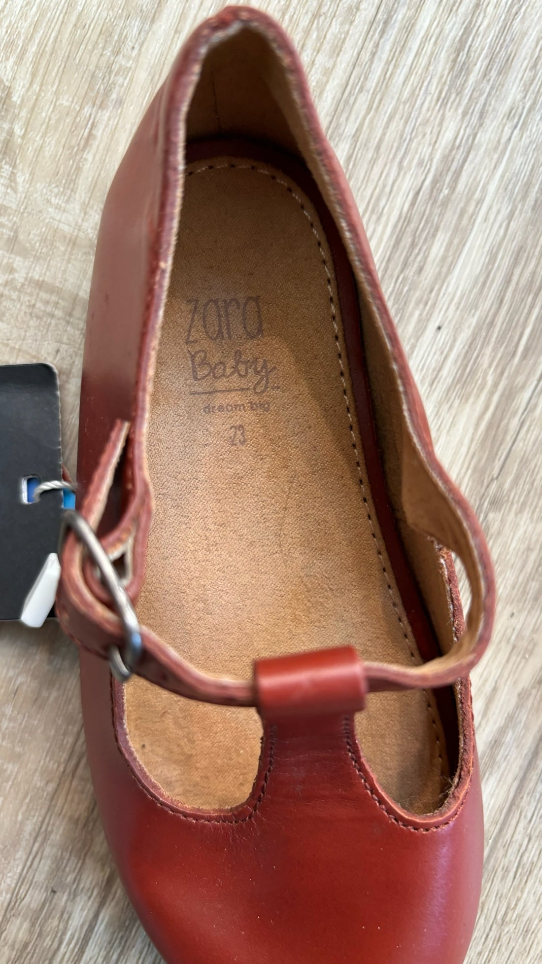Zara Brown Mary Janes