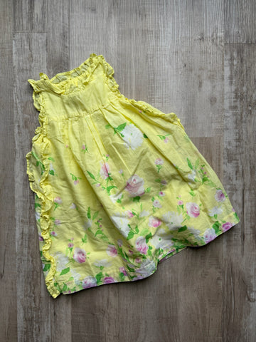 Janie & Jack Yellow Floral Dress