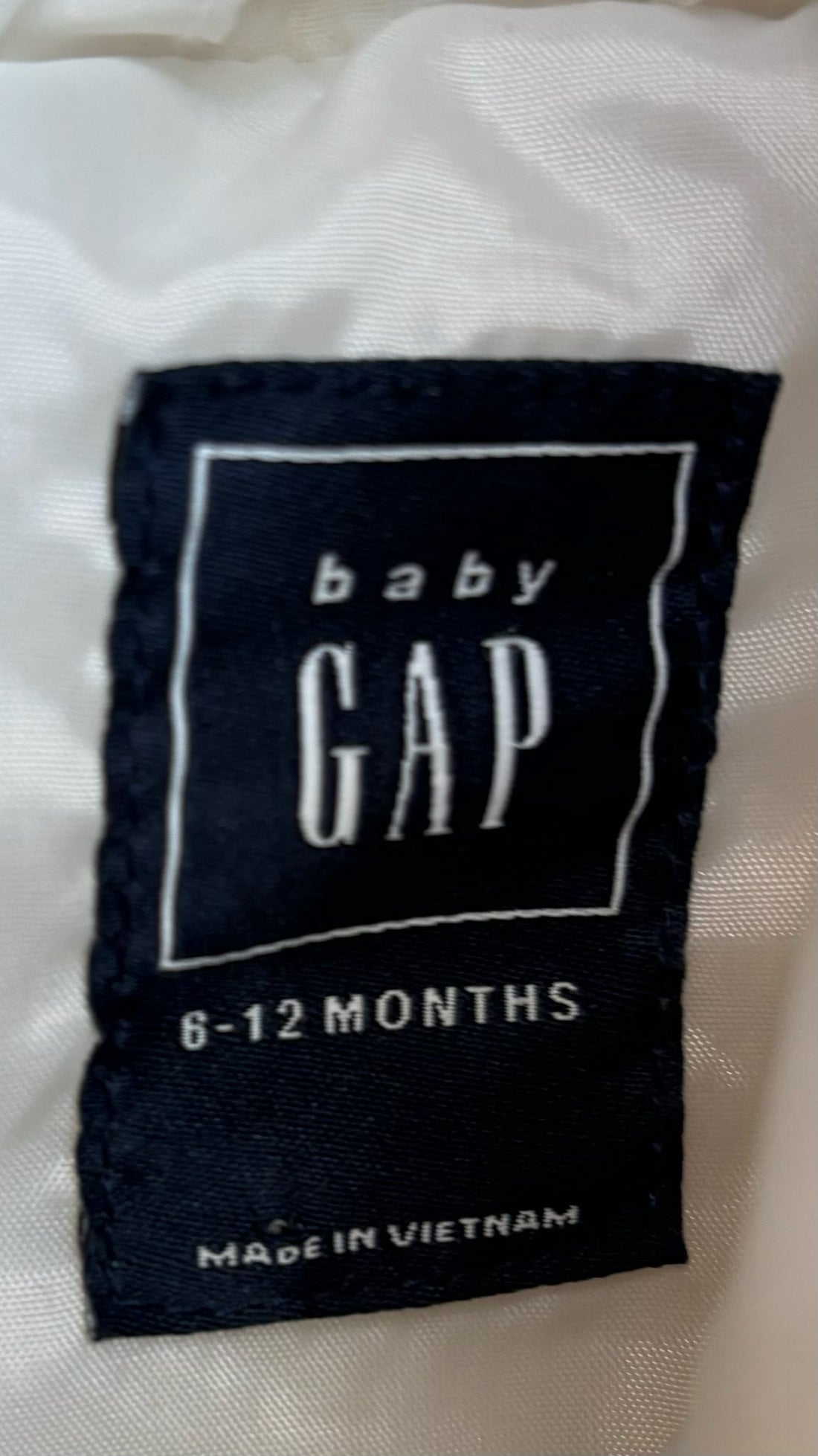 Baby Gap White Fur Jacket