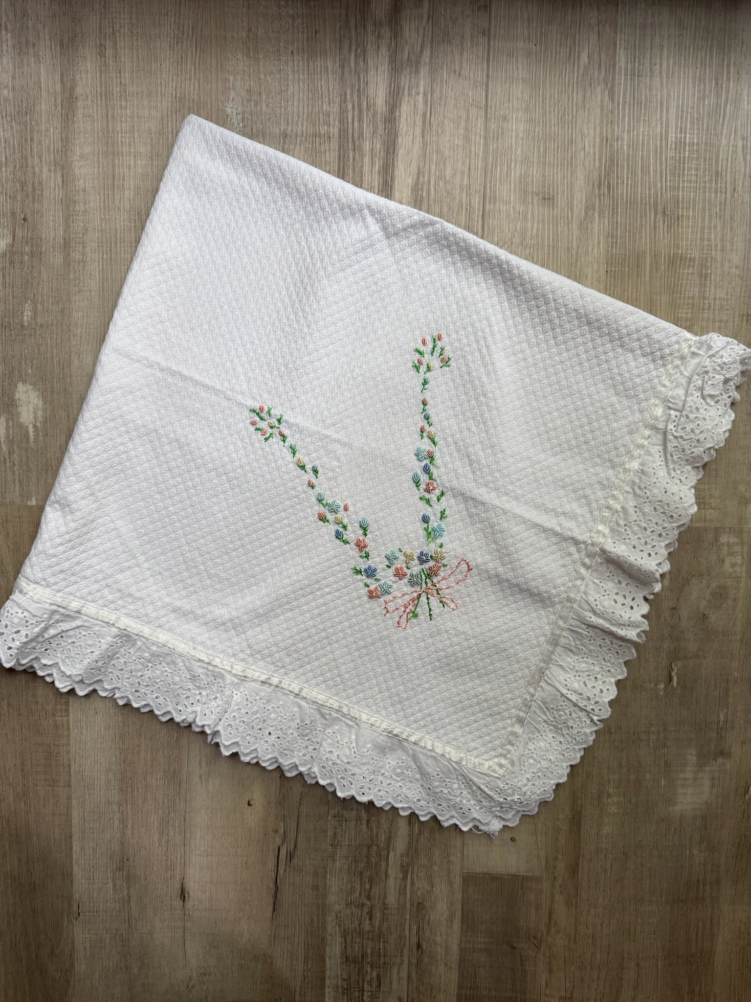 Vintage Baby Blanket