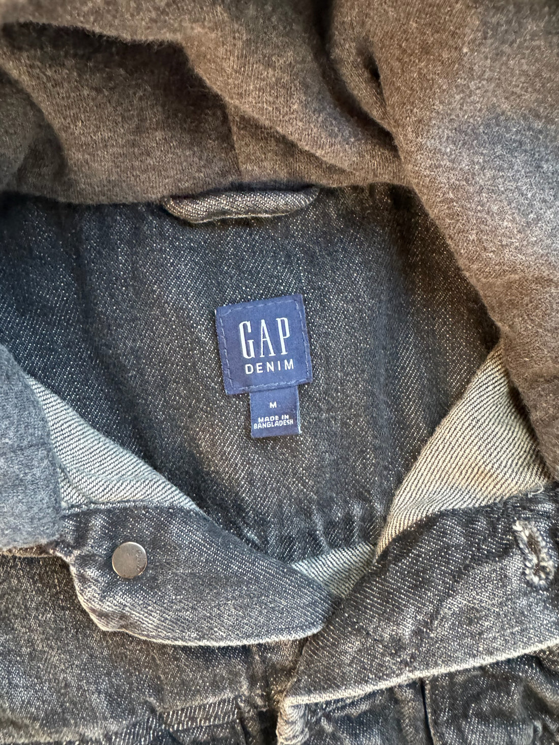 Gap Black Denim Jacket