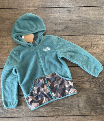 North Face Blue/Camo Jacket NEW