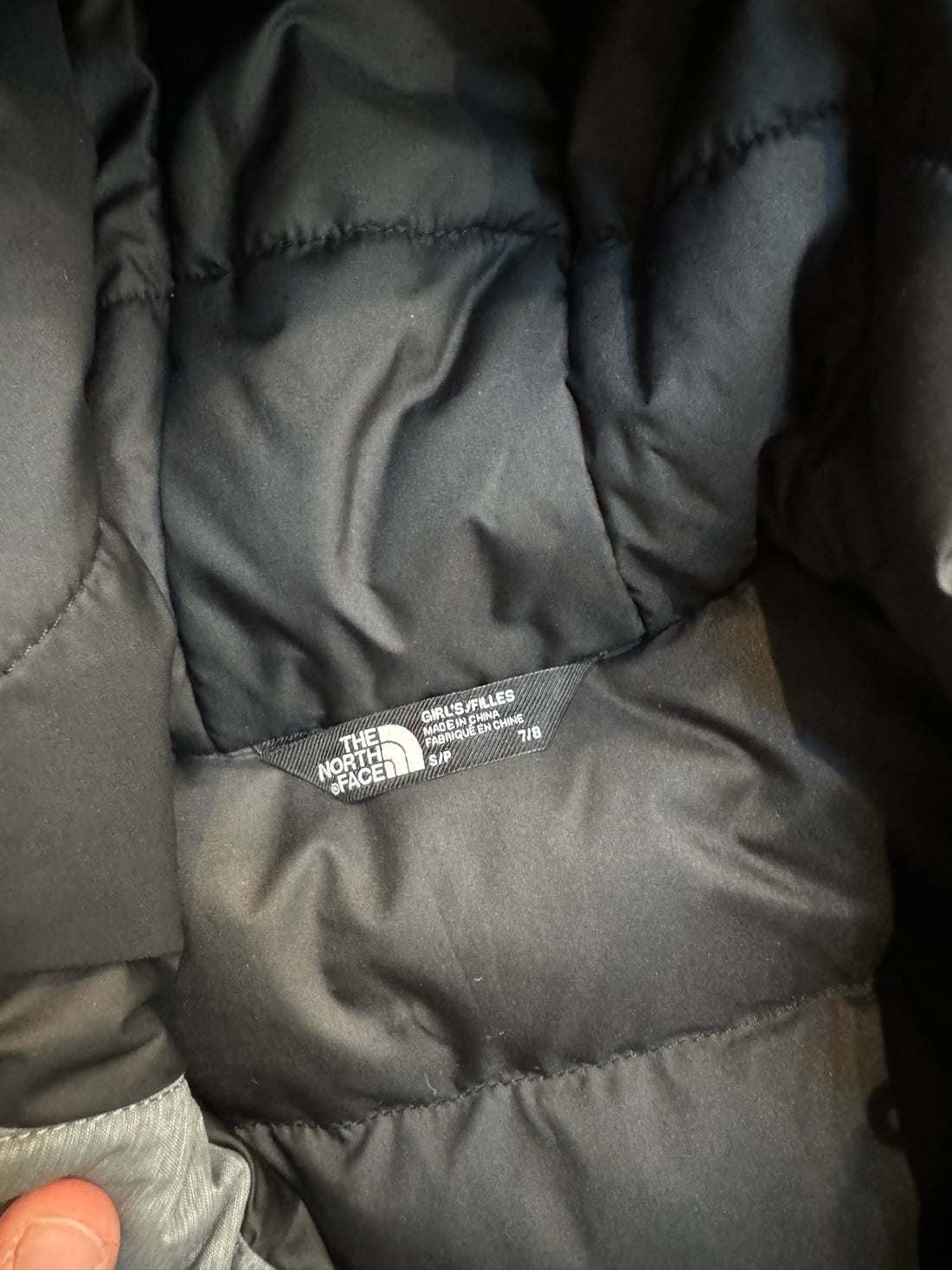 North Face Grey Coat