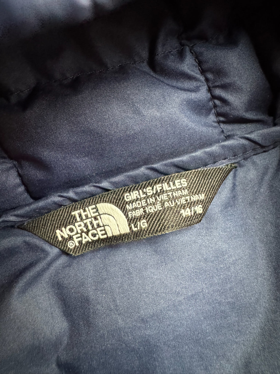 North Face Blue Coat