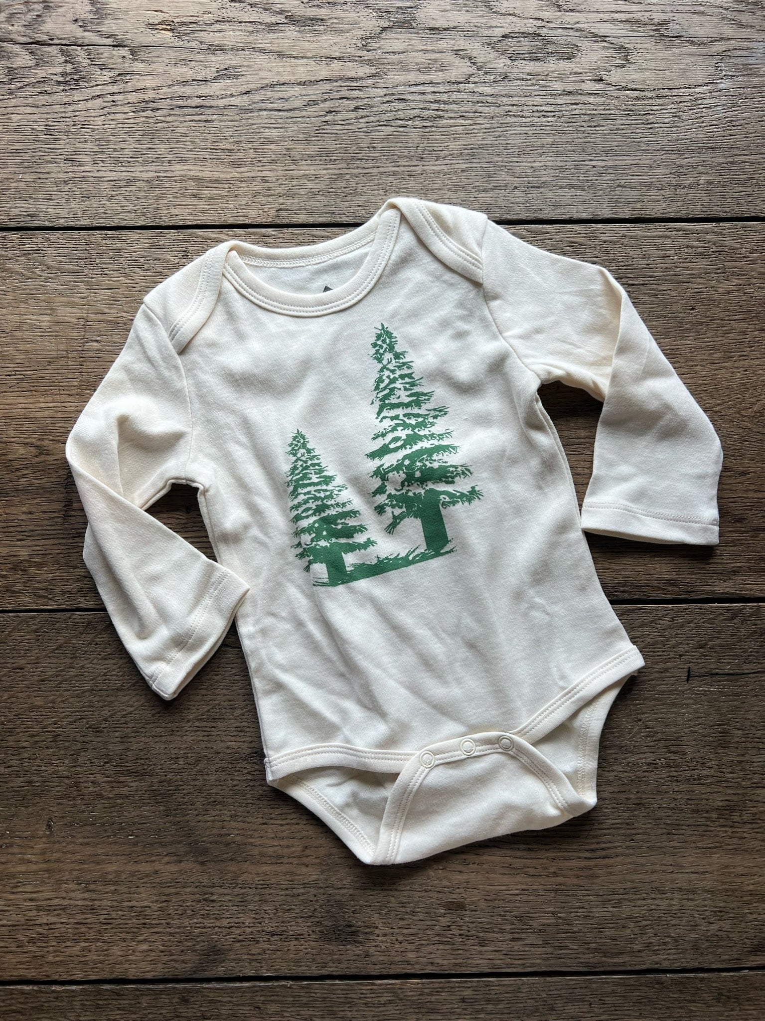 Macla Organic Hand Made Tree Onesie