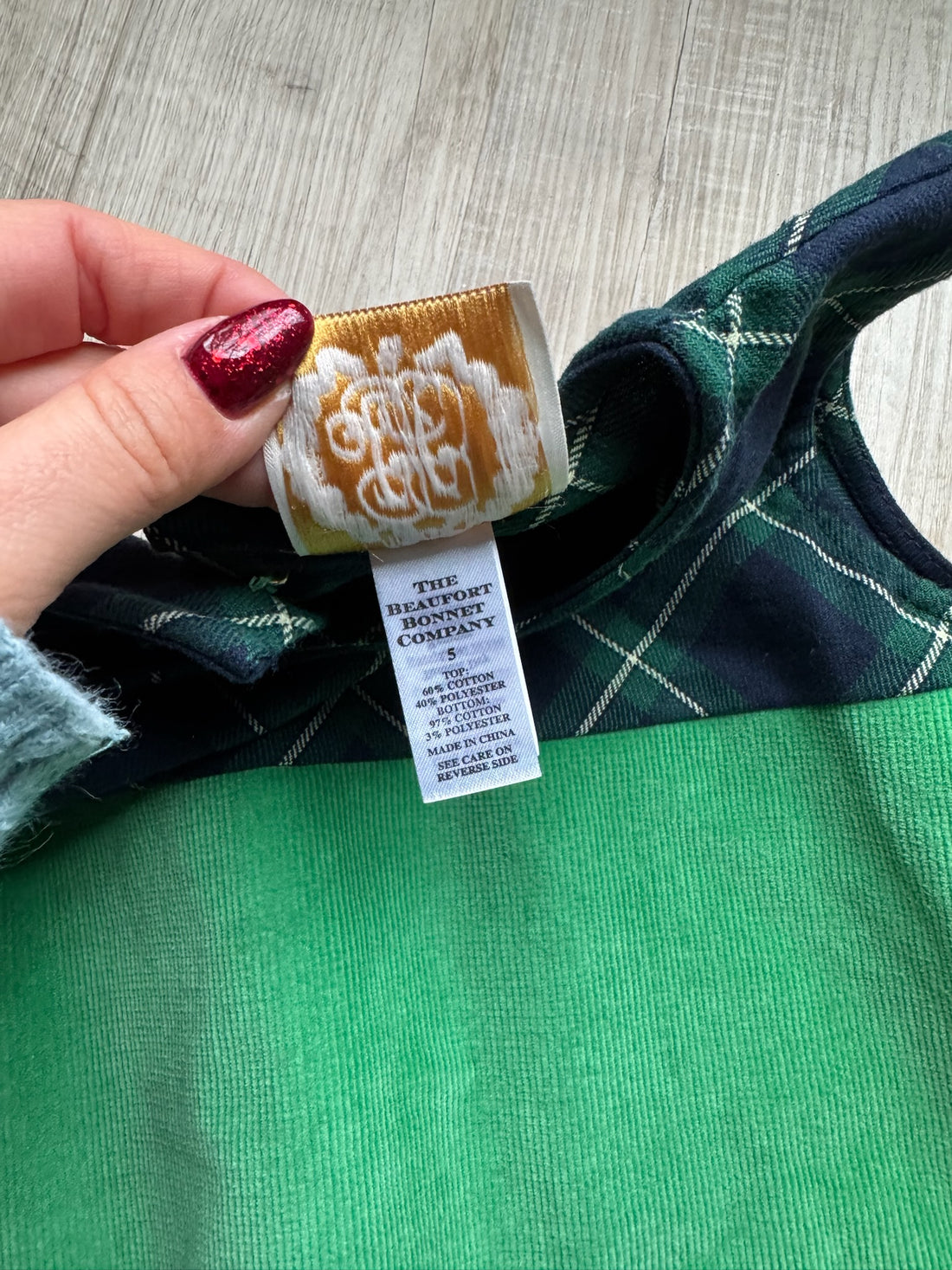Beaufort Bonnet Green Dress