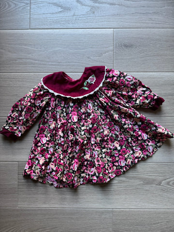Vintage Floral Dress