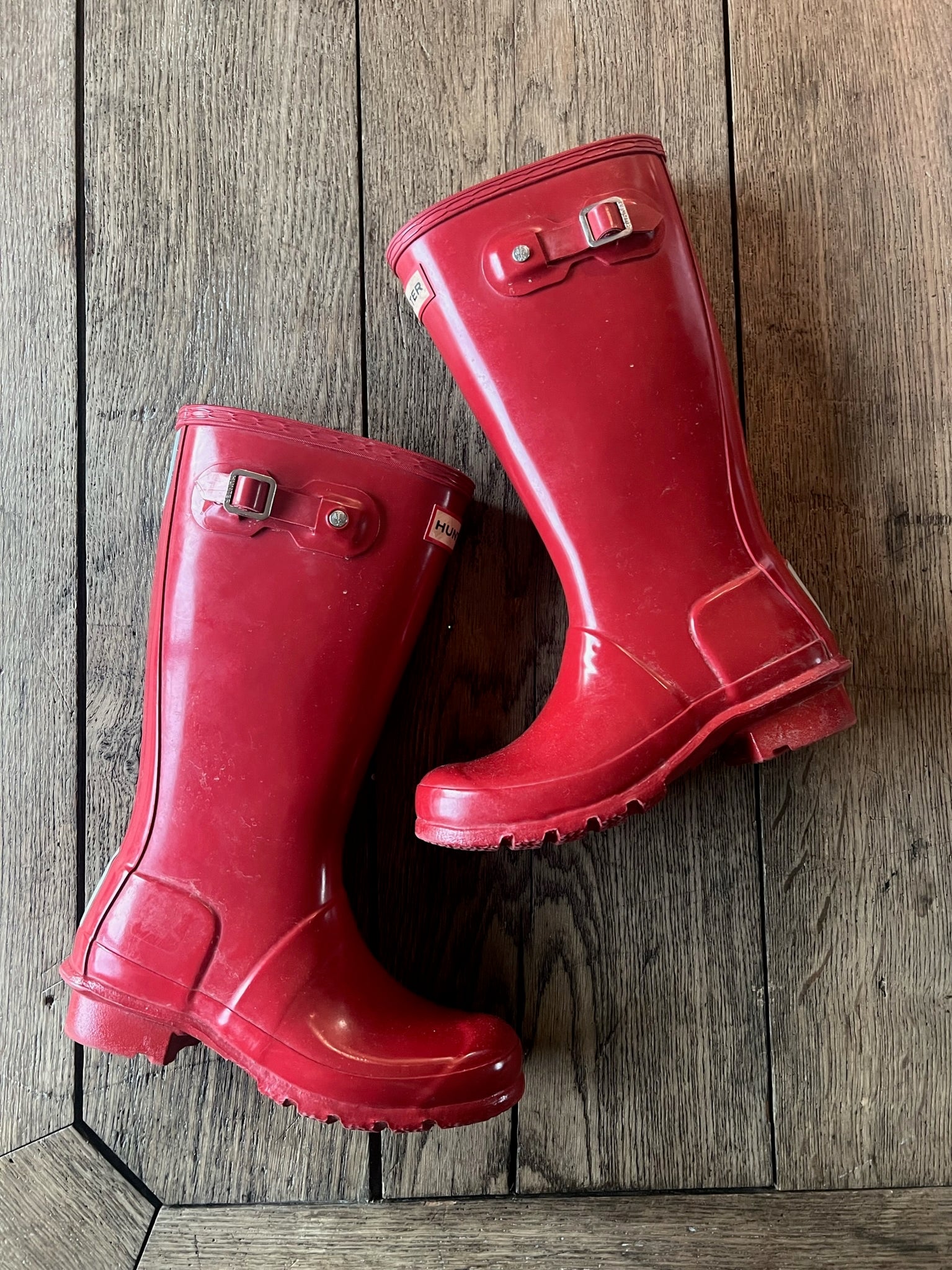 Hunter Boots Red - AS IS