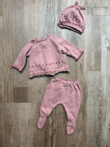 Mayoral Pink Knit Set