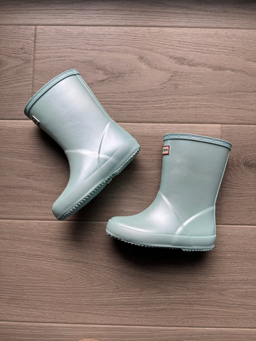 Hunter Light Blue Boots