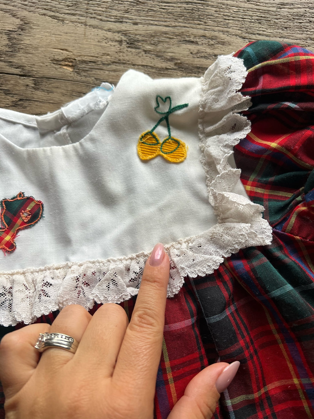 Vintage Plaid Dress - AS IS