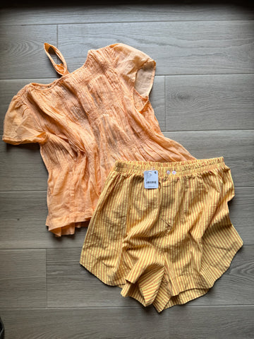 Free People Orange Set - NEW