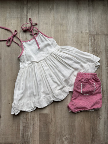 Love & Grow White Linen Set