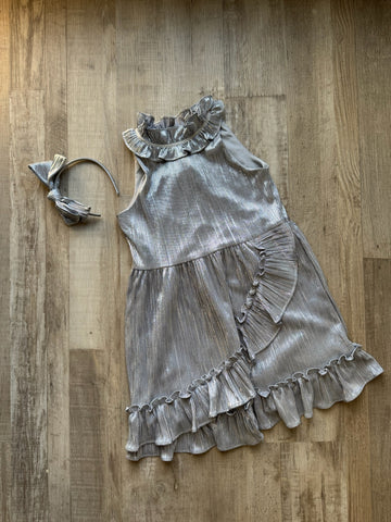 Janie & Jack Silver Dress