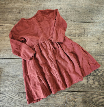 Boutique Rust Dress