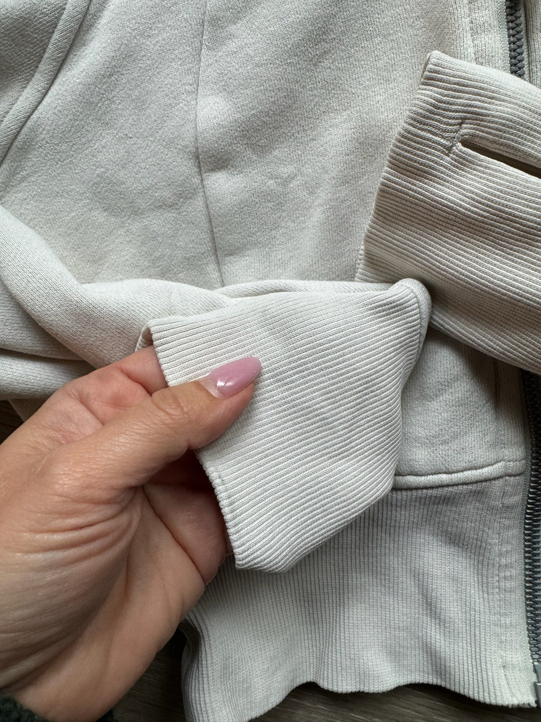 Lulu White Hoodie - AS IS