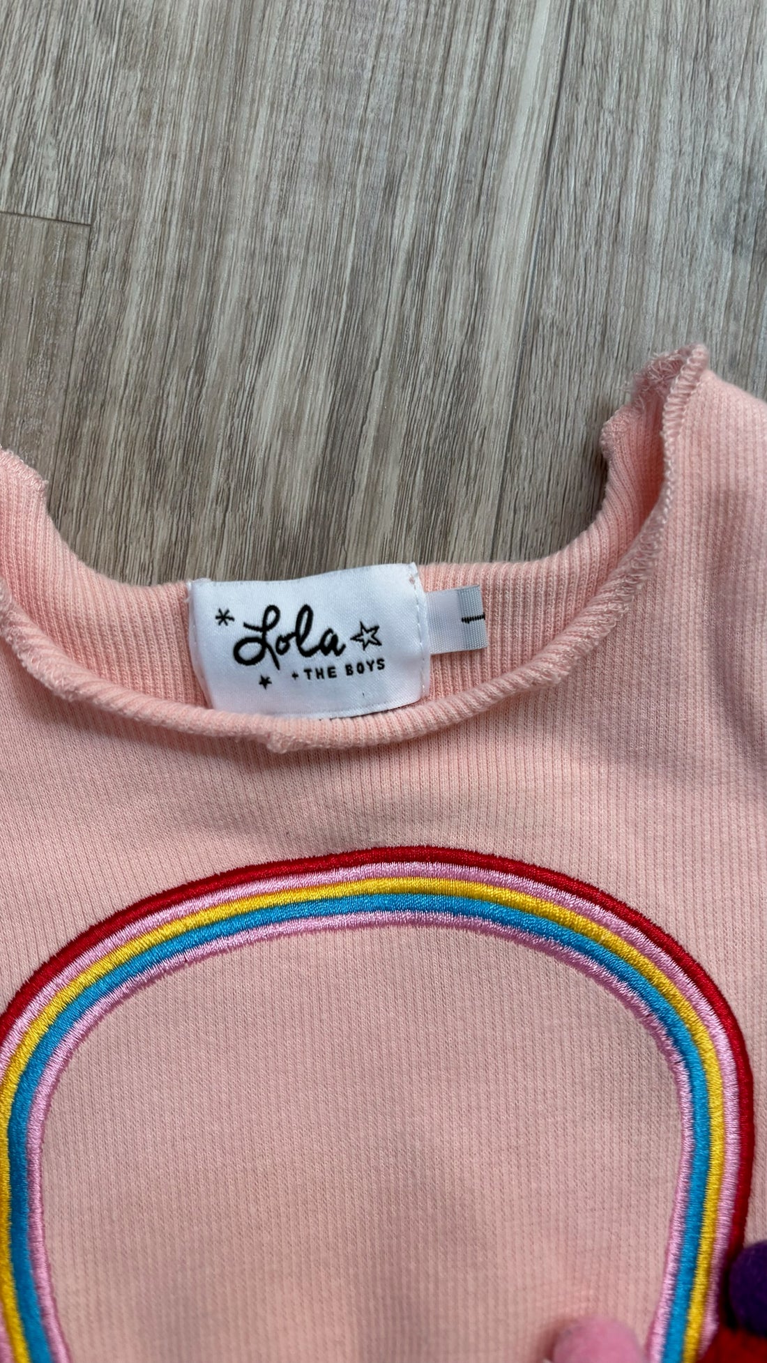 Lola & The Boys Rainbow Tulle Dress