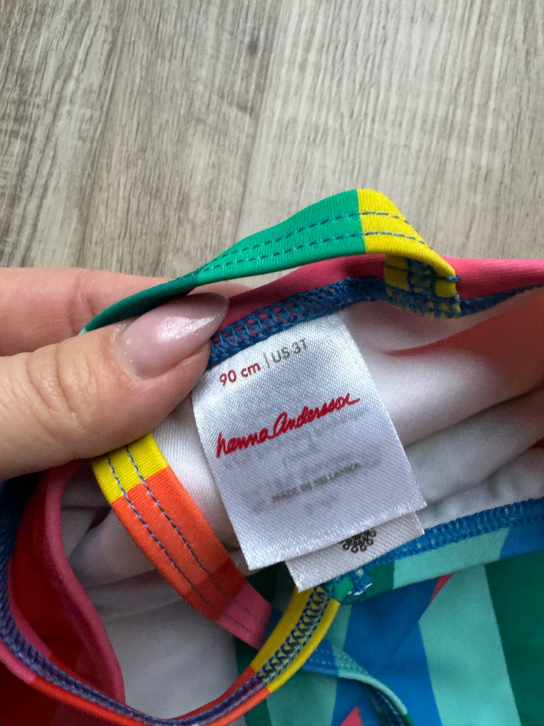 Hanna Andersson Stripped Swimsuit