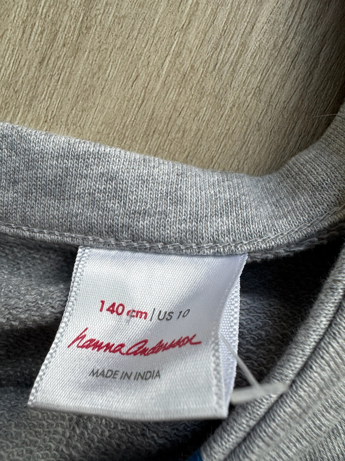 Hanna Andersson Grey Polka Dot Dress