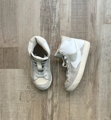 Nike White/Grey High Tops
