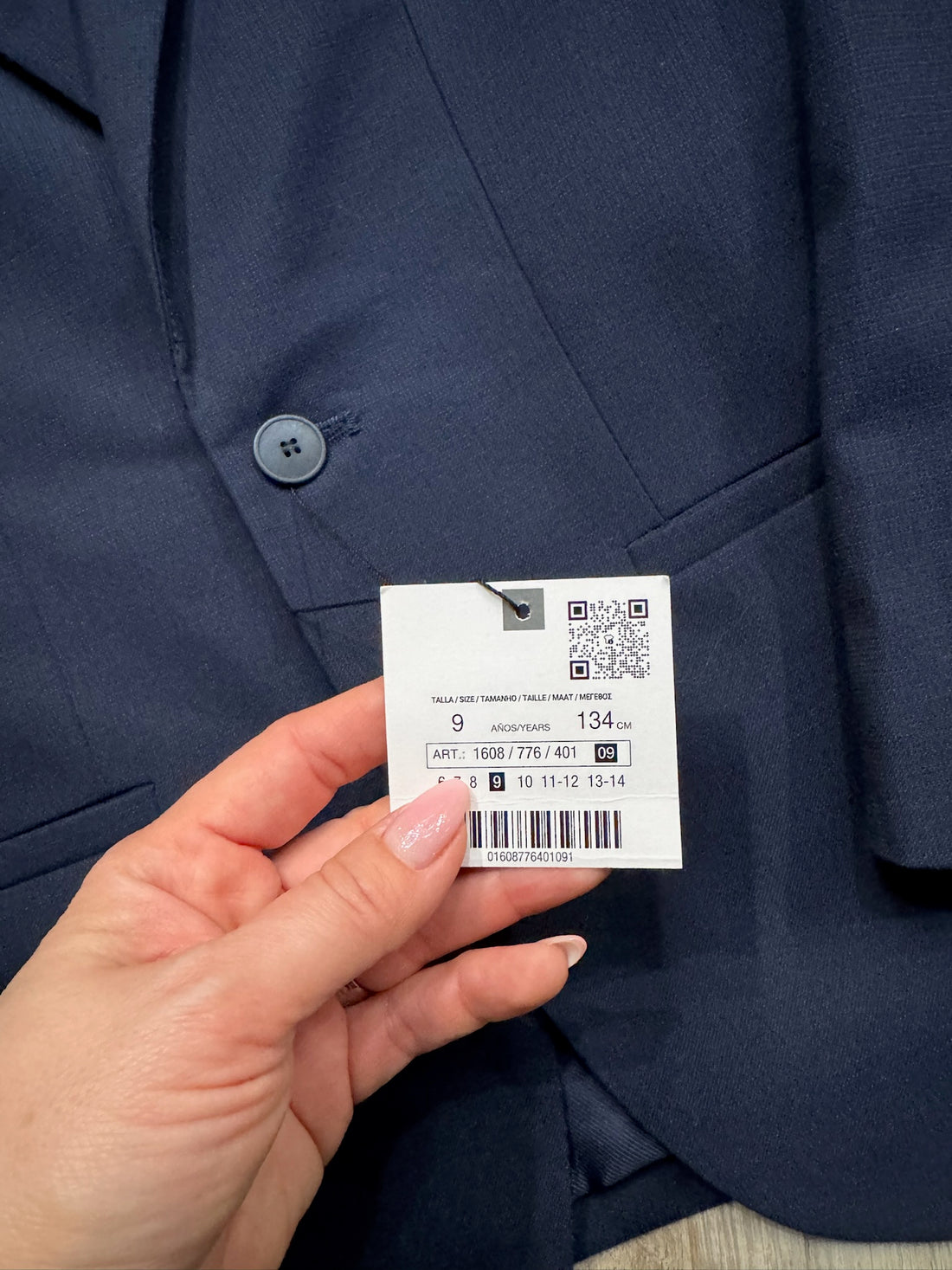 Zara Navy Blazer - NEW