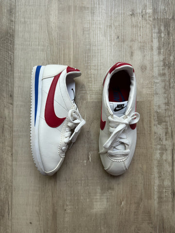 Nike White w/ Red Check