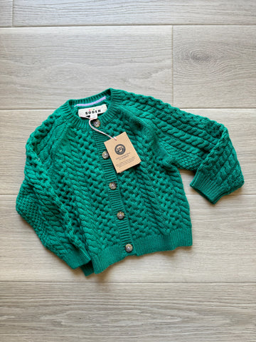 Mini Boden Green Cardigan - NEW