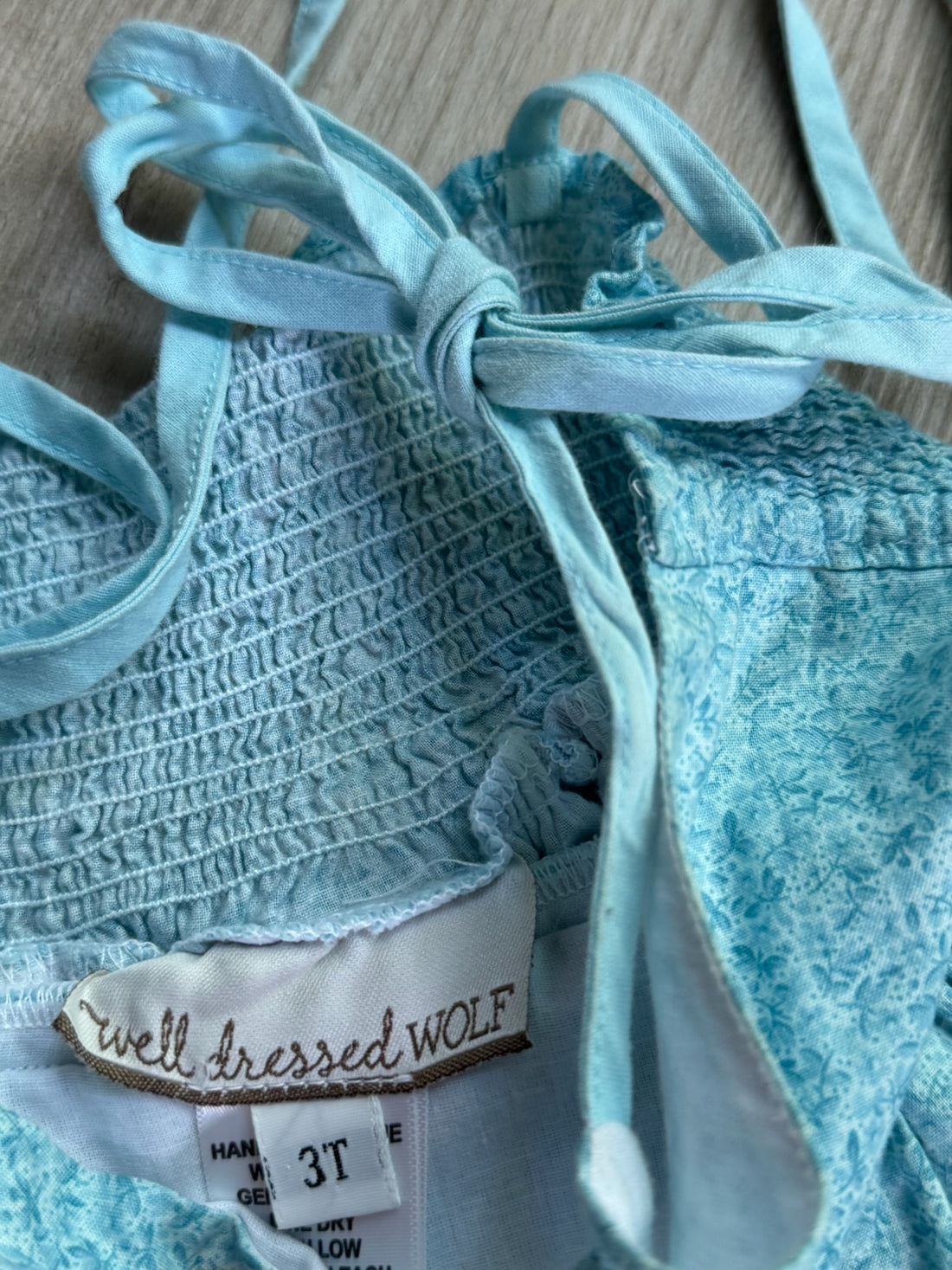 Well Dressed Wolf Blue Sundress