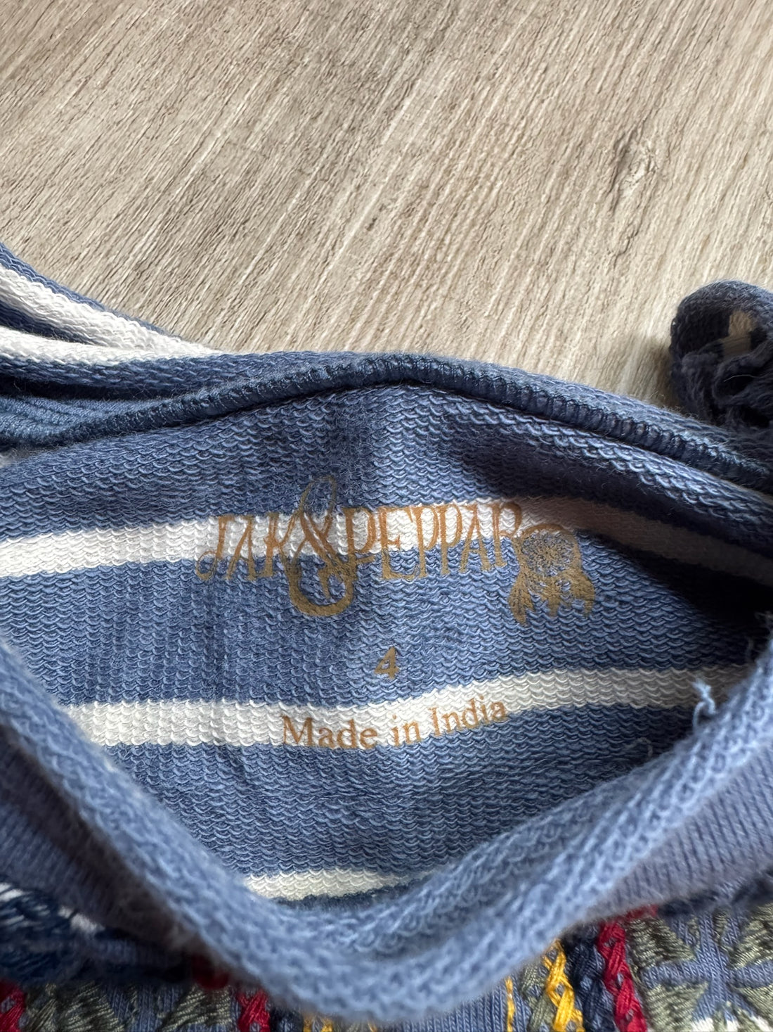 Jak & Pepper Blue Striped Shirt