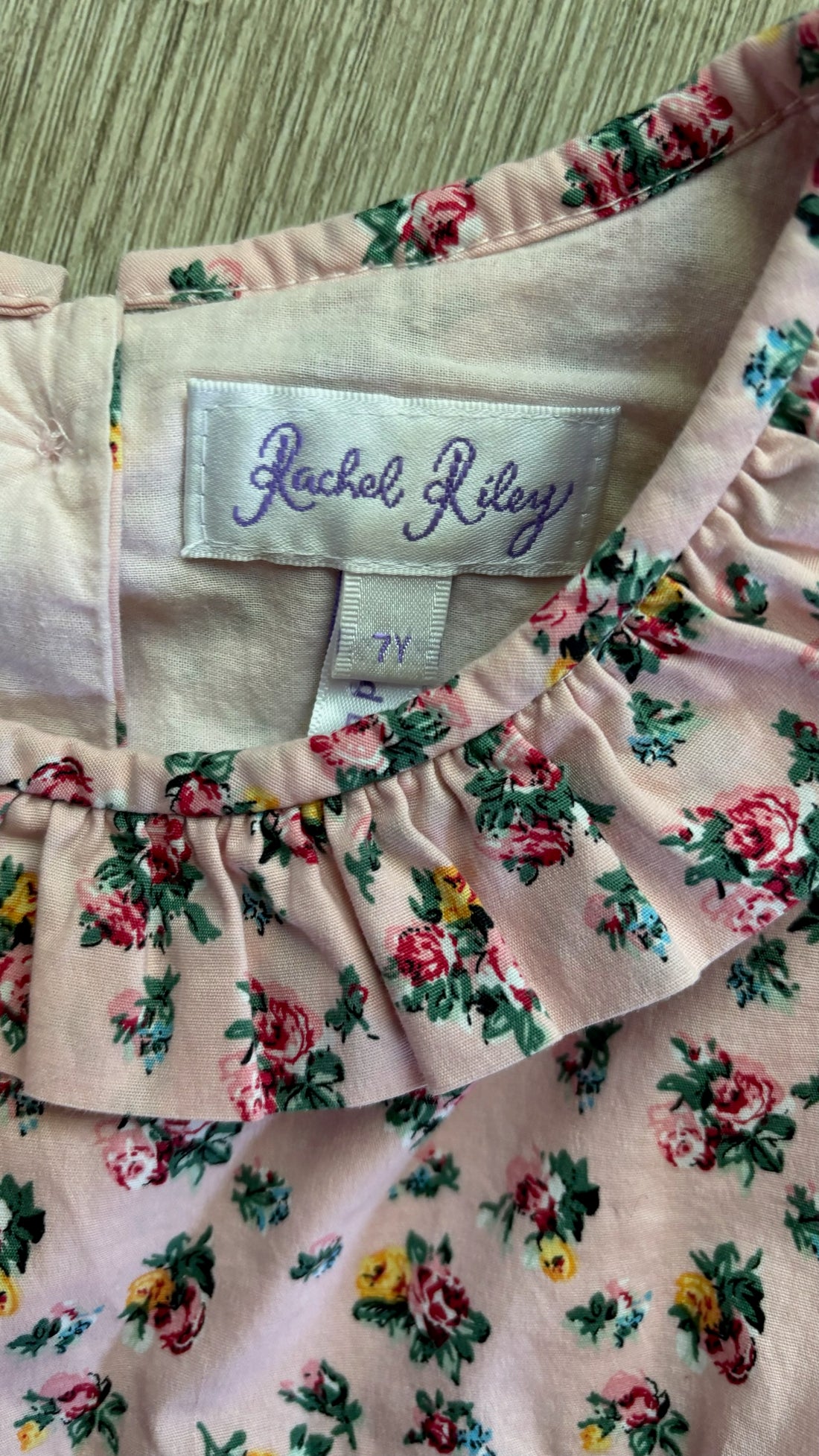 Rachel Riley Floral Smocked Dress