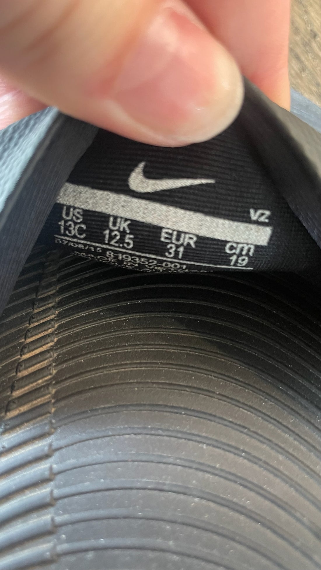 Nike Black Slides