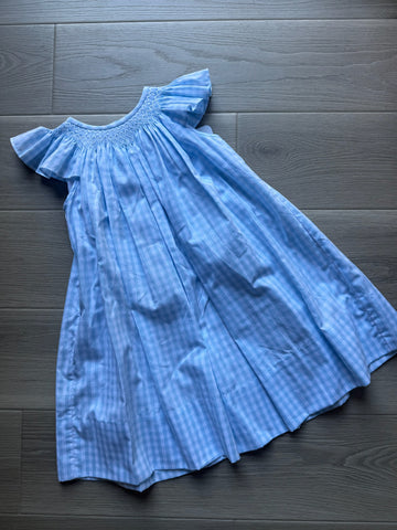 Beaufort Bonnet Blue Smocked Dress