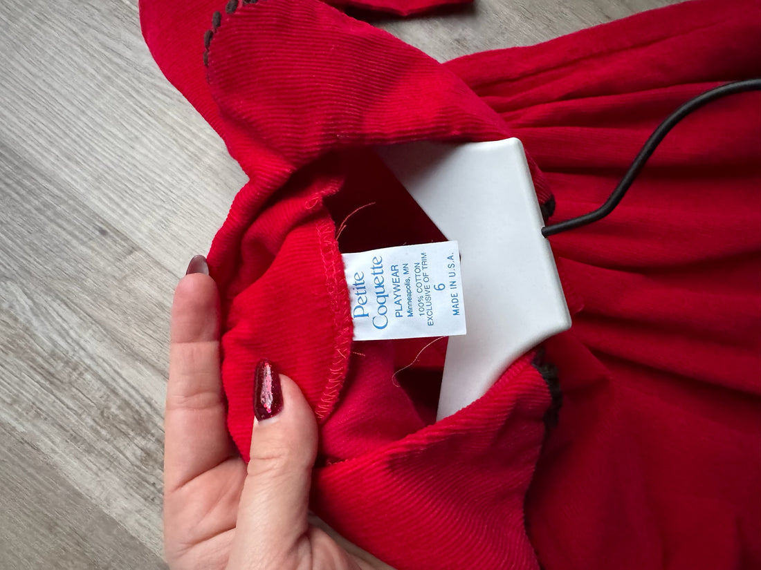 Petite Coquette Red Dress