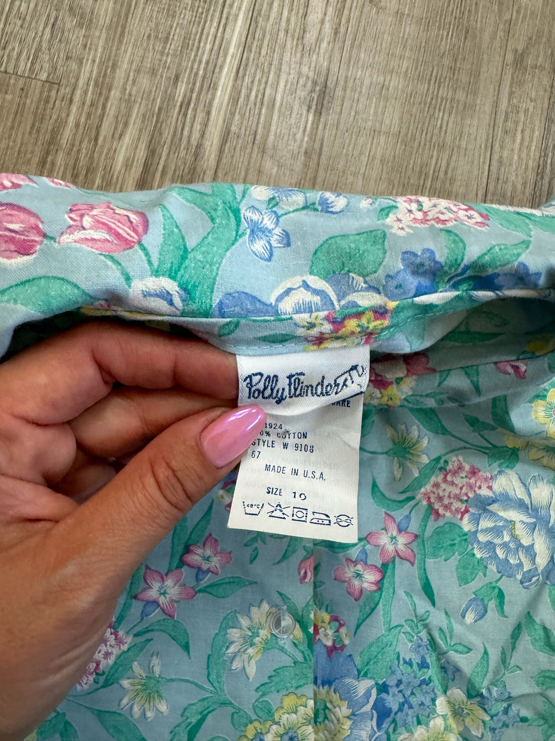 Polly Flinders Floral Top