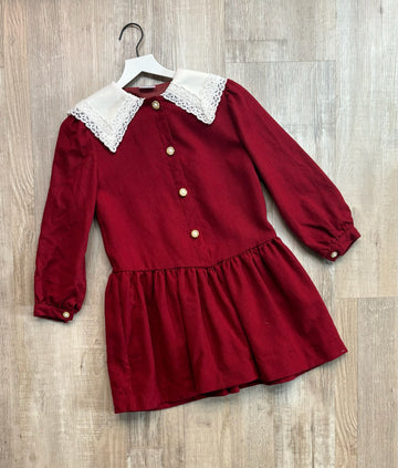 Vintage Kitty Red Dress
