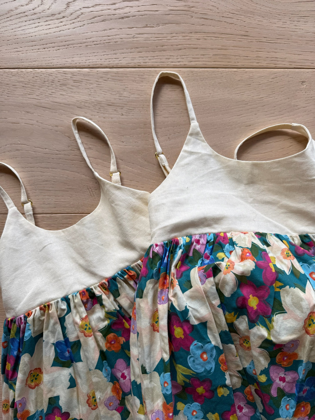 Pleiades Cream Floral Dress