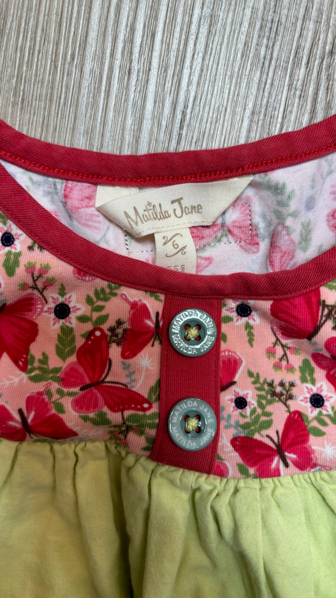 Matilda Jane Green Butterfly Top