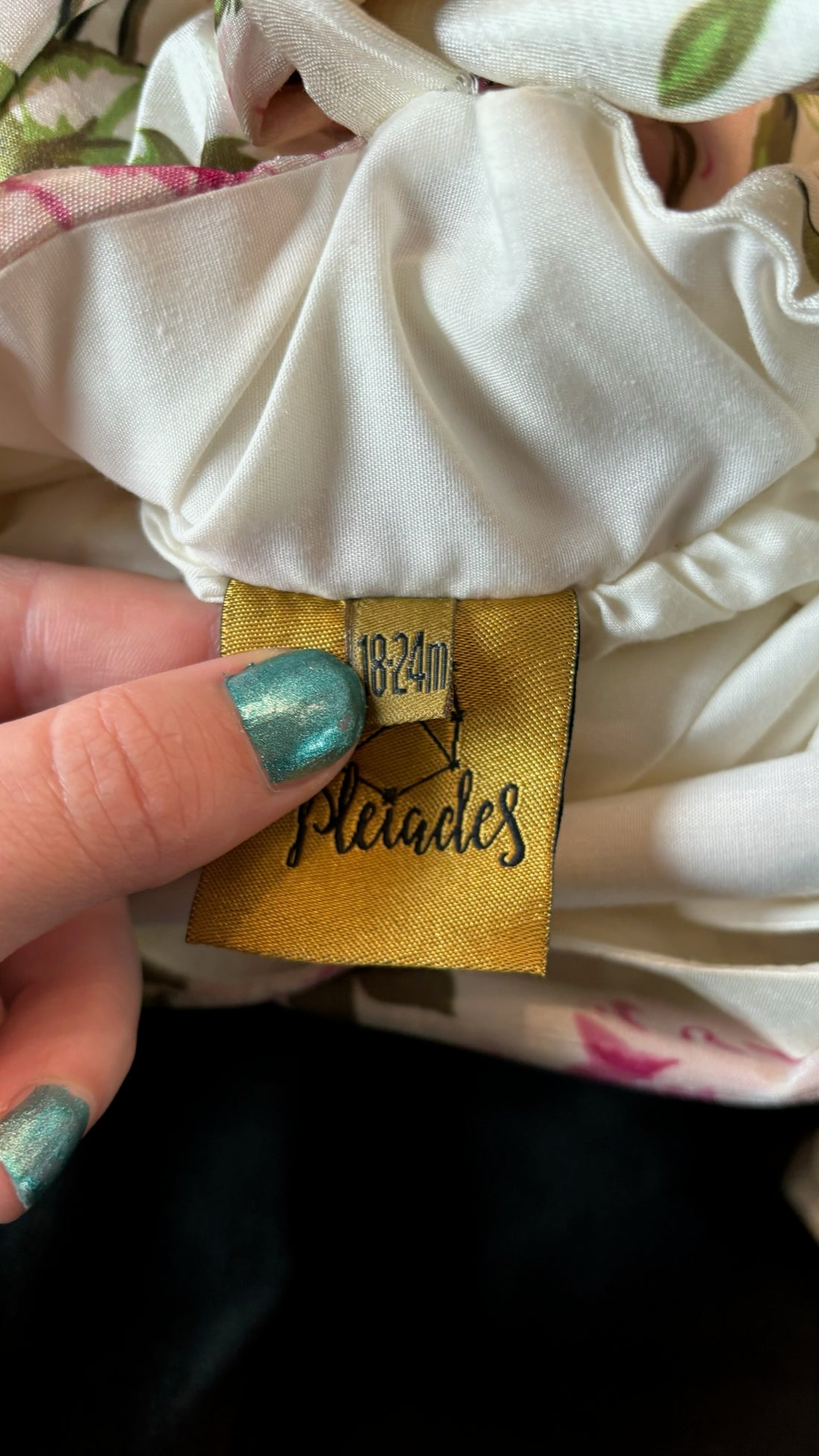 Pleiades Pink Floral Dress