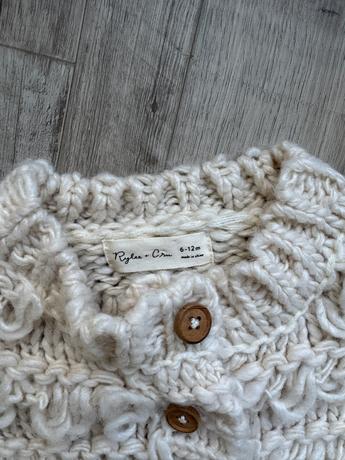 Rylee & Cru Cream Cardigan
