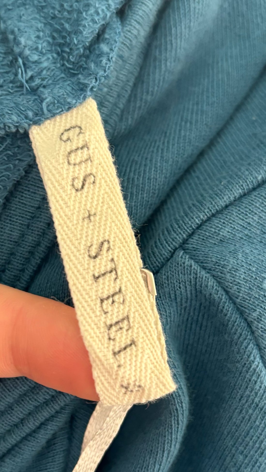 Gus & Steel Blue Hoodie